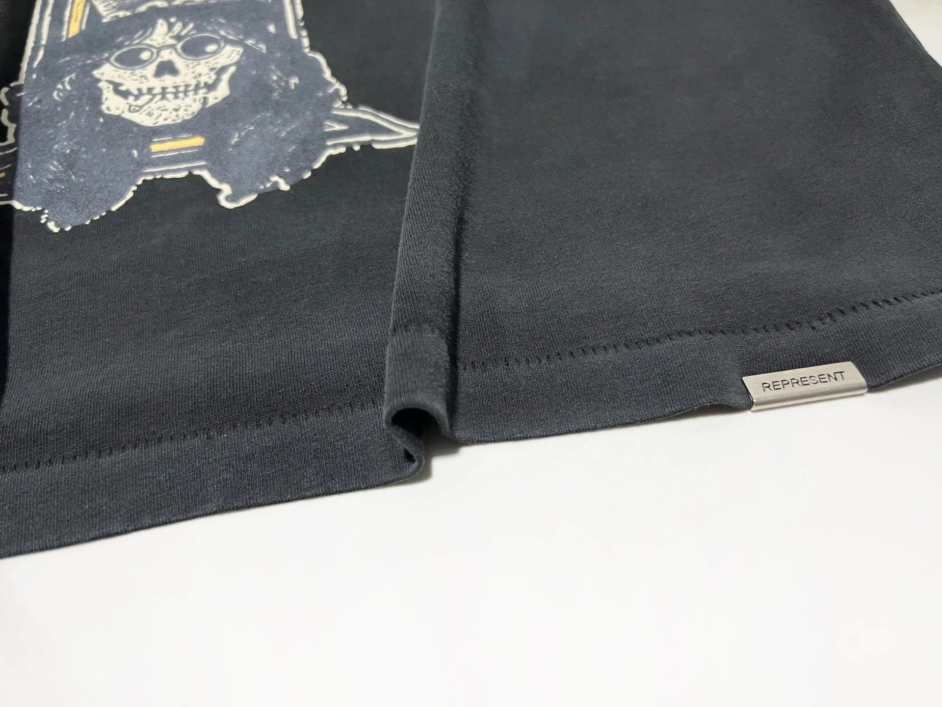 Skull Band Graphic T-Shirt photo 7