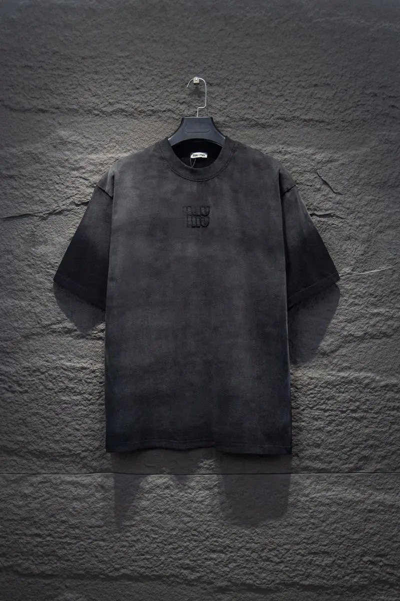 Embroidered Crew Neck T-Shirt photo 8