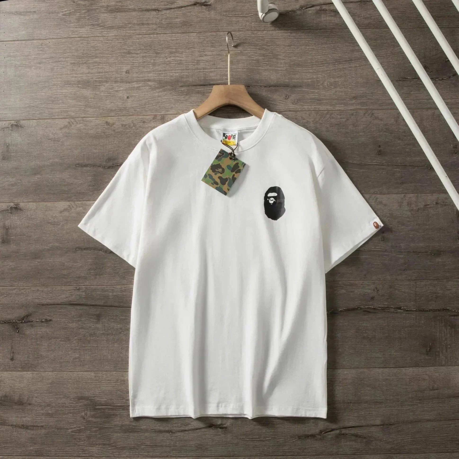 Ape Back Print Logo T-Shirt photo 4