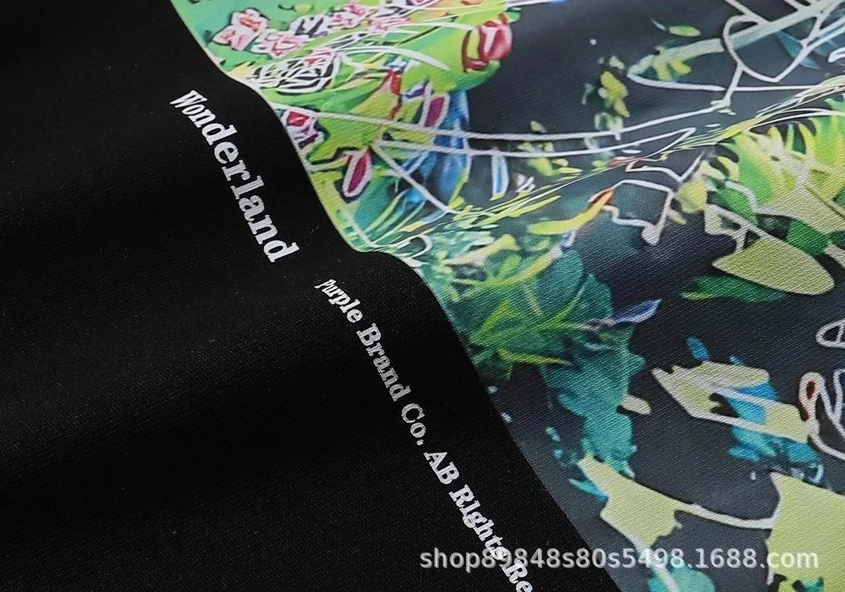 Brand Print Cotton T-Shirt 2024 photo 8