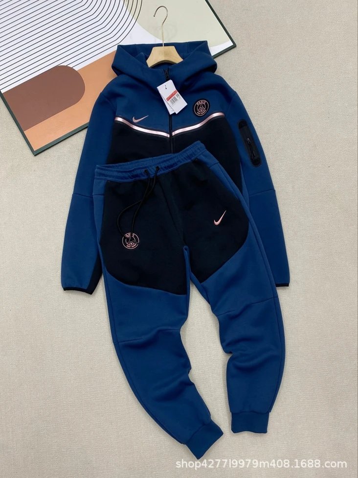 Spring Knit Sports Casual Couple Tracksuit photo 7
