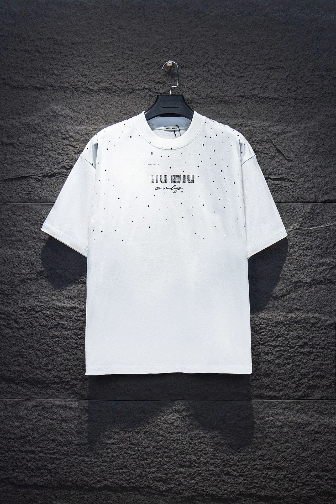 Embroidered Crew Neck T-Shirt photo 6