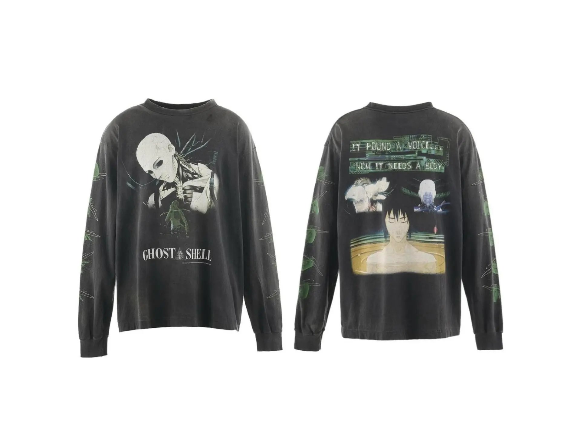 Distressed Character Print Hoodie photo 4