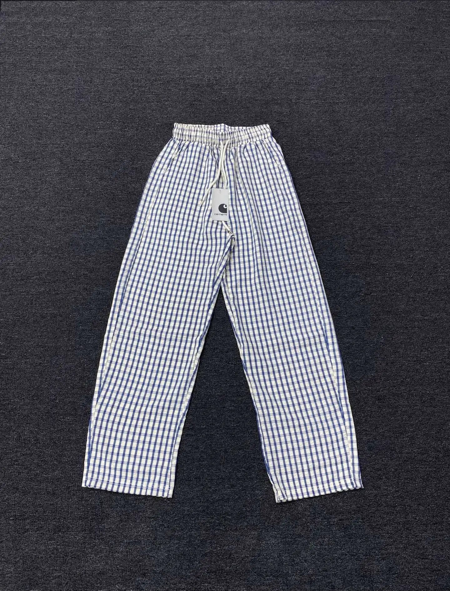 Vintage American Wide-Leg Plaid Pants photo 7