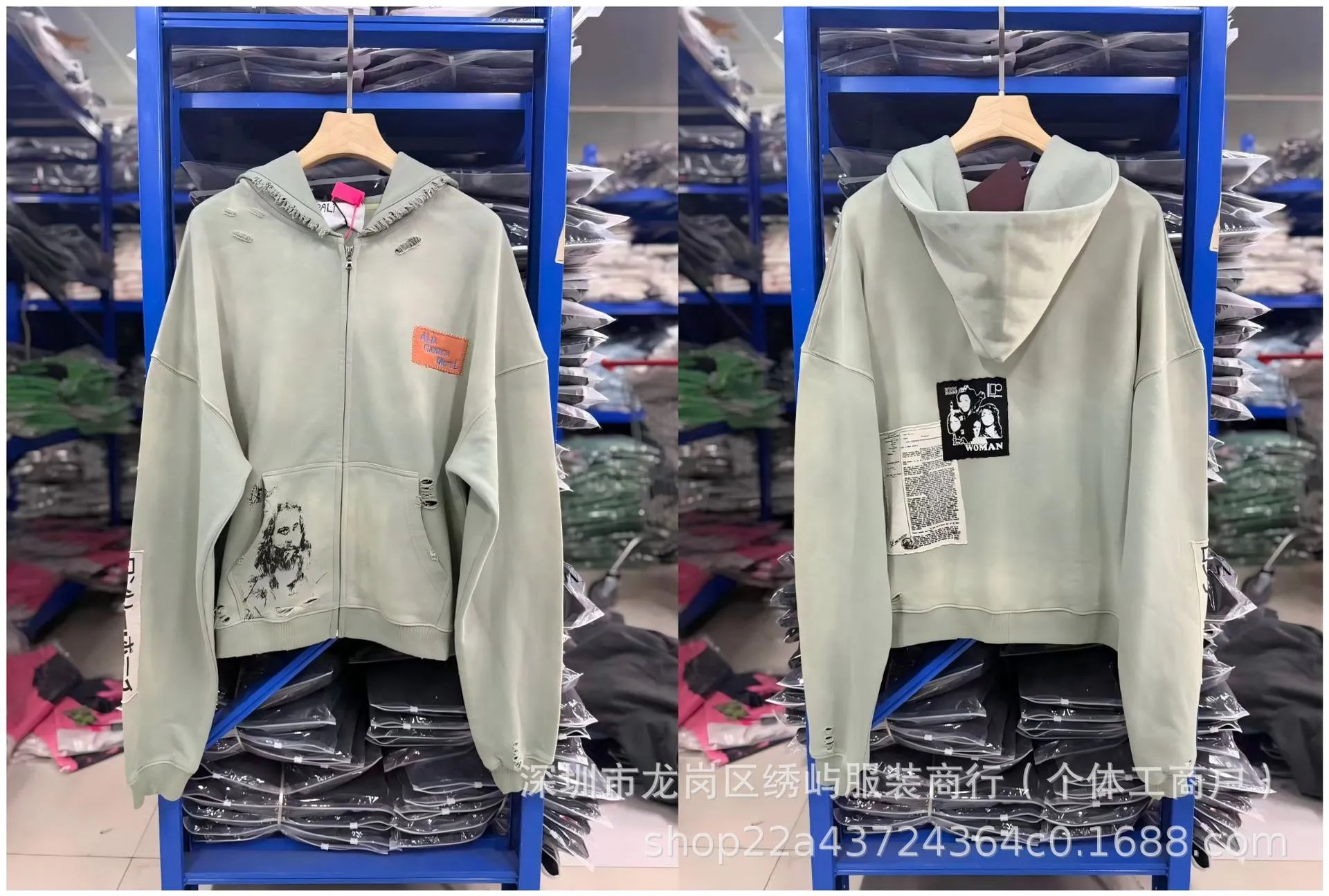 Cartoon Letter Hoodie photo 6