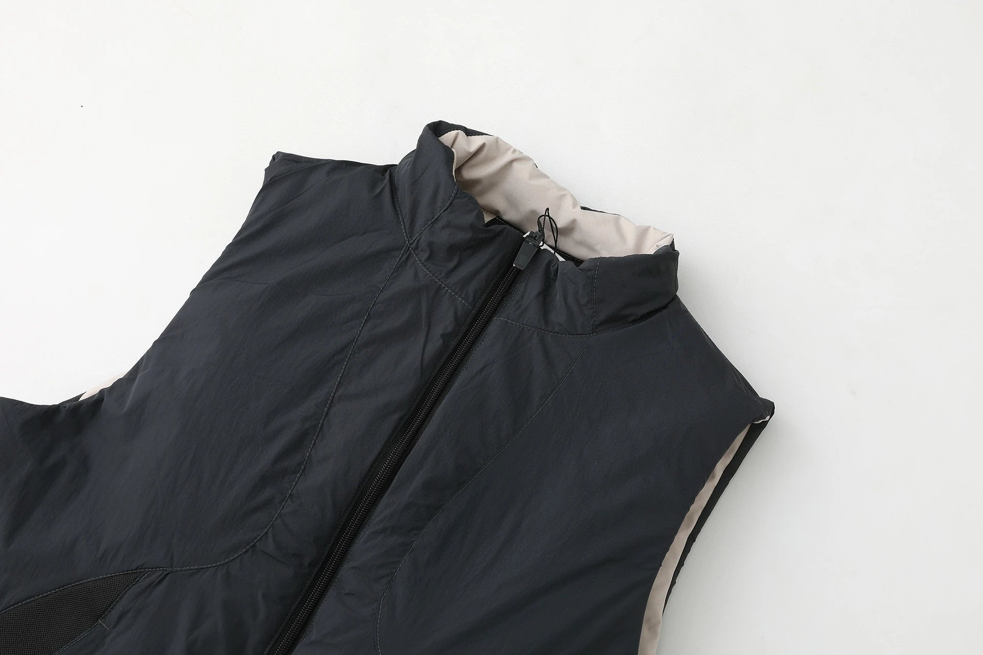 Reversible Patchwork Down Vest photo 4