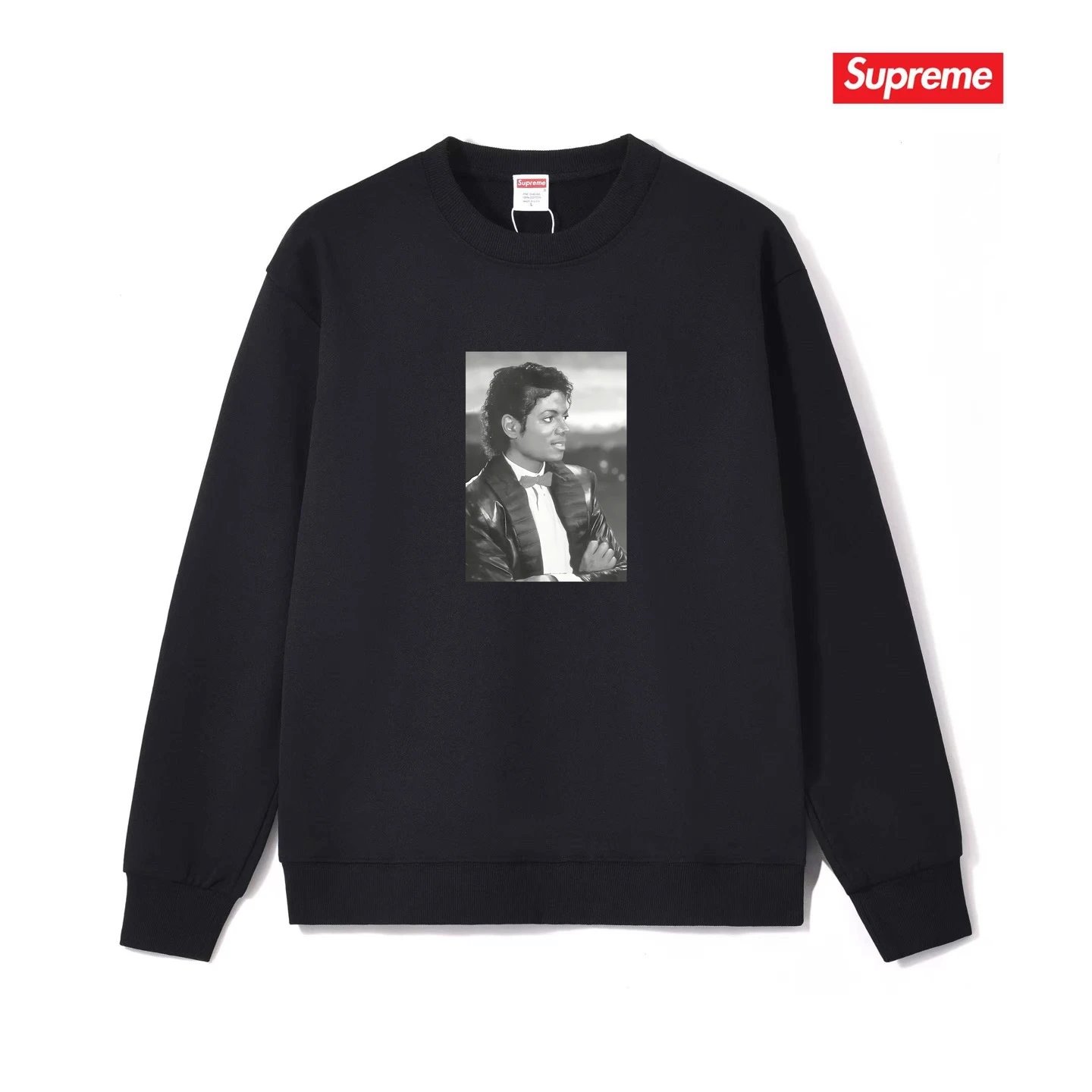 Street Print Box Crew Neck Sweatshirt photo 3