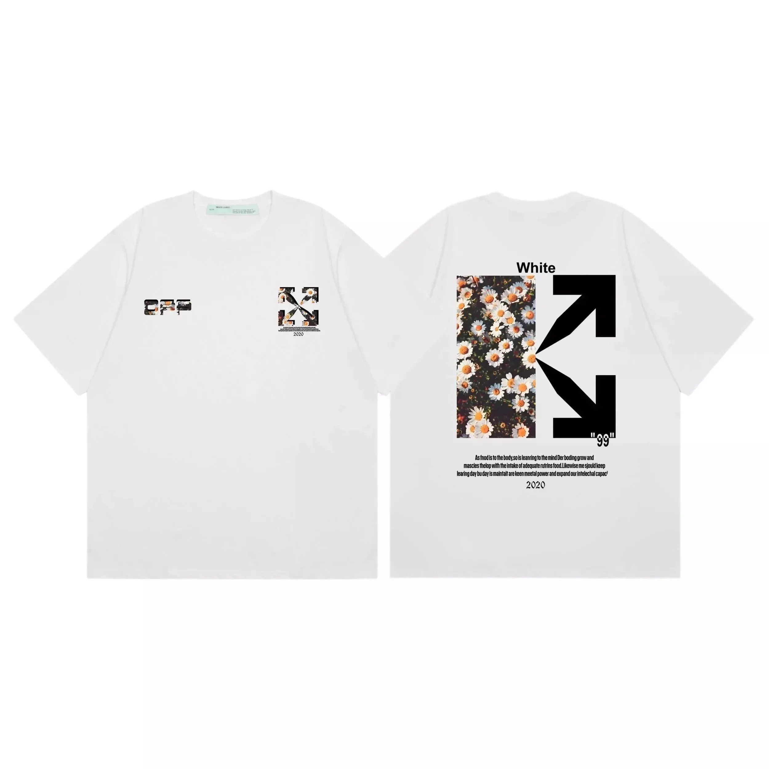 Arrow Print Cotton T-Shirt photo 5