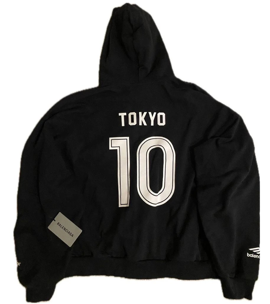 Logo Print Water-Wash Hoodie photo 5
