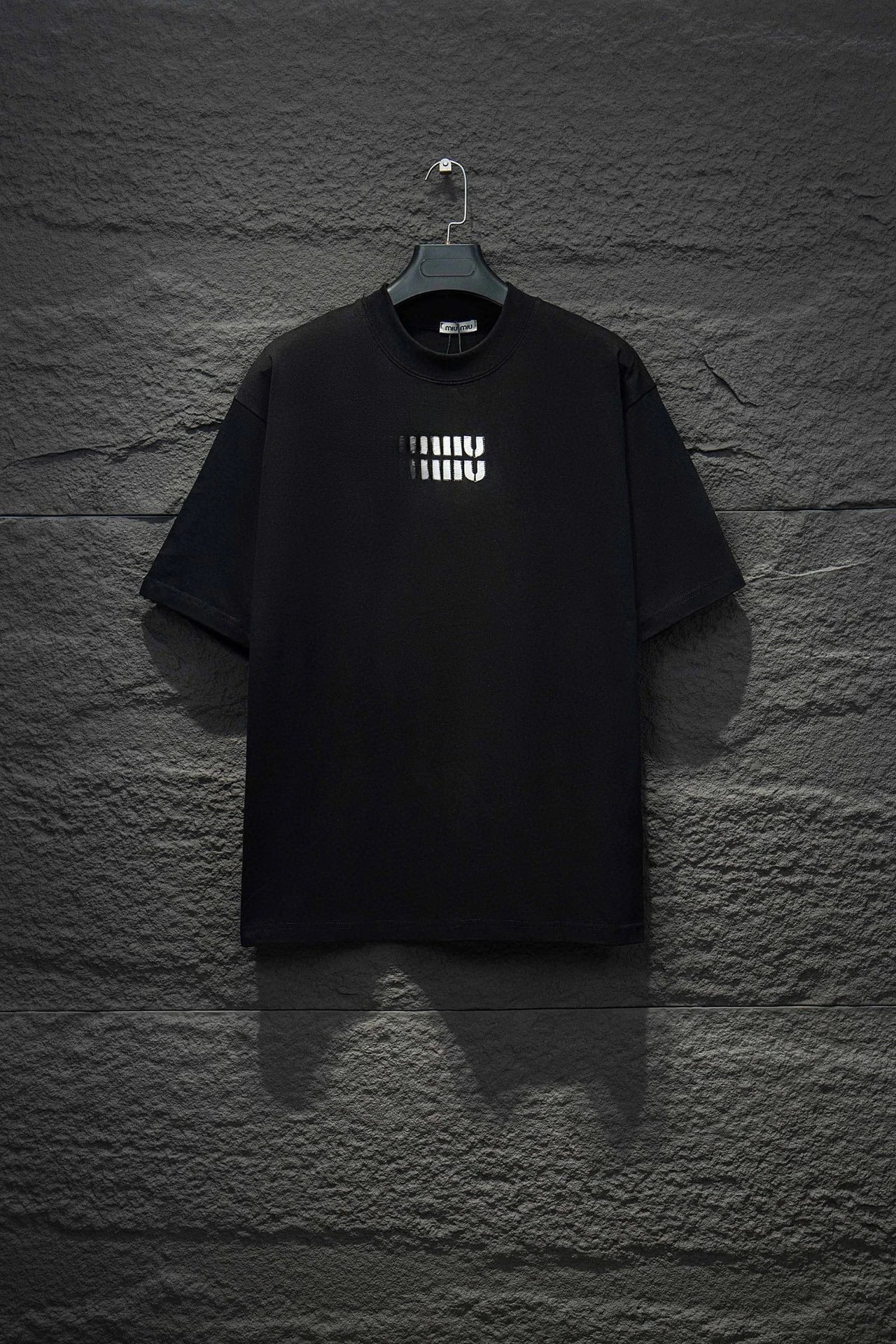 Embroidered Crew Neck T-Shirt photo 3