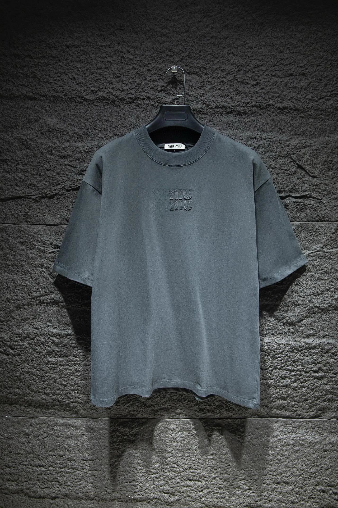 Embroidered Crew Neck T-Shirt photo 4