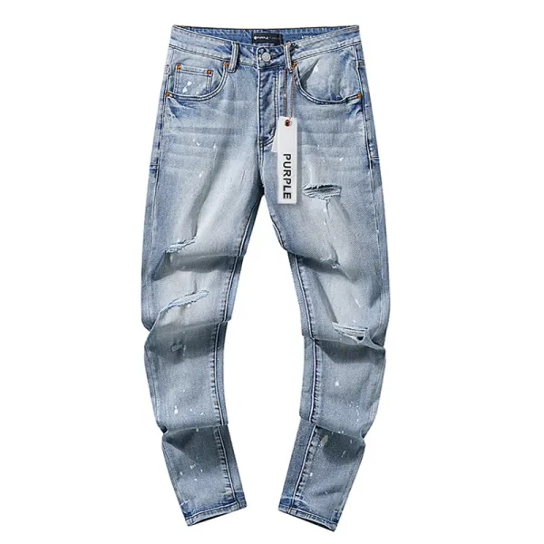Amiri Knuckleduster Distressed Ripped Jeans - 34