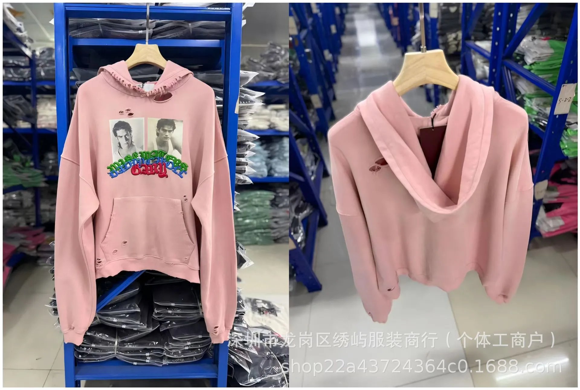 Cartoon Letter Hoodie photo 5