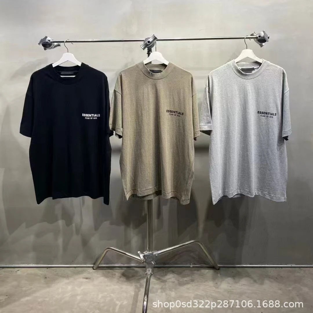Wide Plush Terry T-Shirt