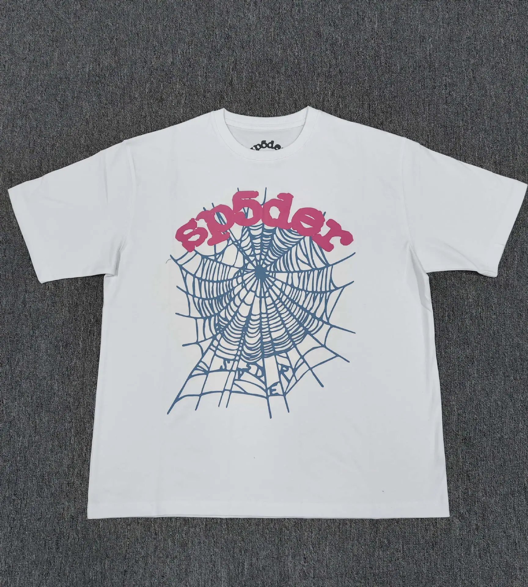 Spider Web Letter T-Shirt photo 5