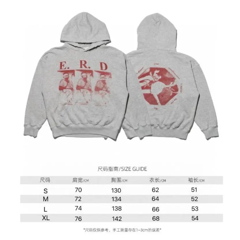 Letter Print Vintage Zip Hoodie photo 2