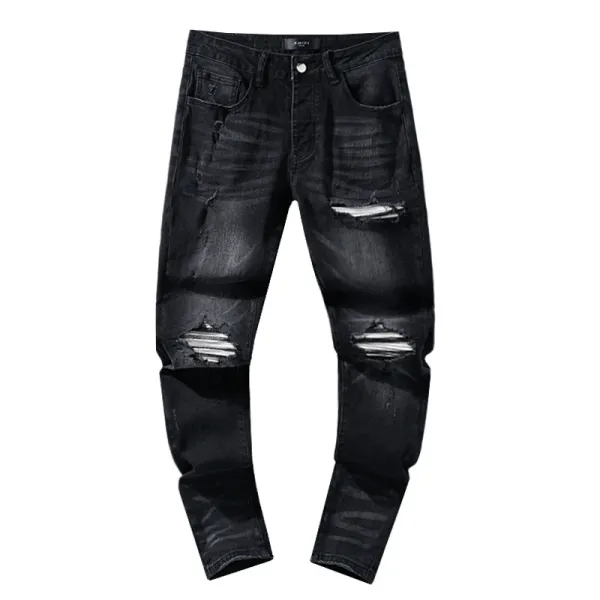 Amiri Knuckleduster Distressed Ripped Jeans - 13