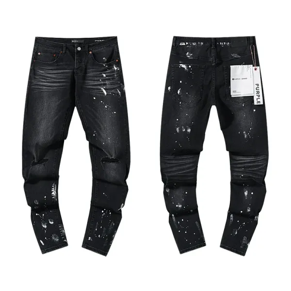 Amiri Knuckleduster Distressed Ripped Jeans - 40