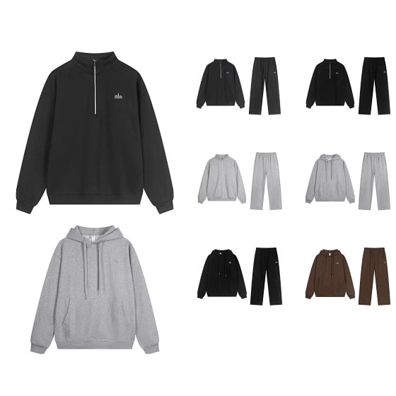 Zip-Up Hoodie Casual Pullover Hooded Jacket