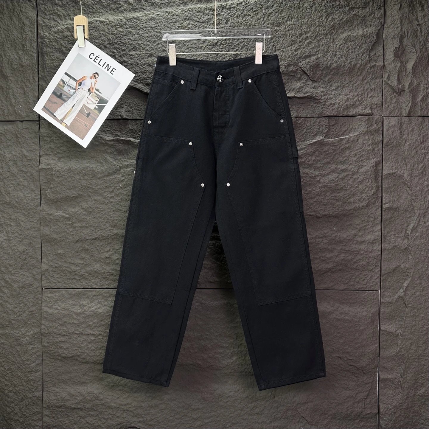 Water Wash Utility Work Jeans photo 3