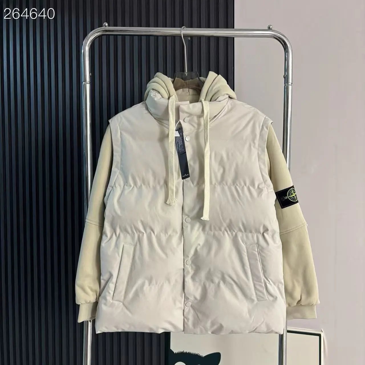 Stone Island Hooded Puffer Jacket photo 4