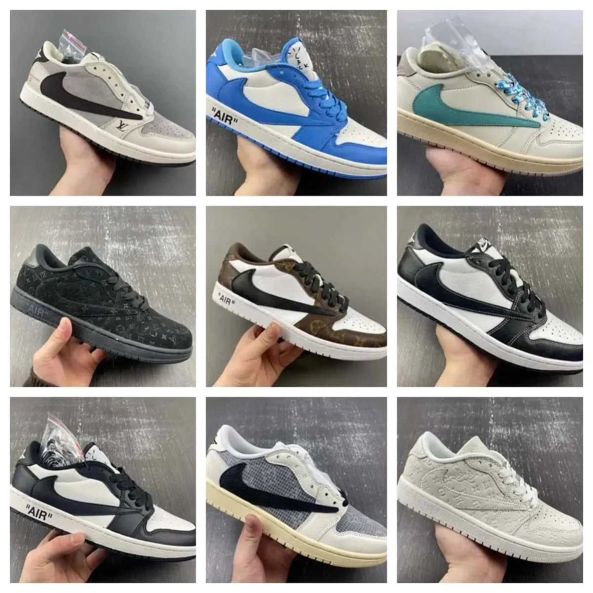 Travis Scott x Air Jordan 1 x Louis Vuitton