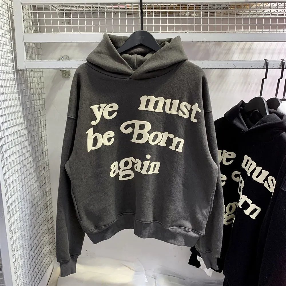 Foil Print Hoodie Long Sleeve photo 5