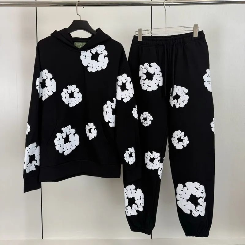 High-Foam Cotton Hoodie and Jogger Set photo 3