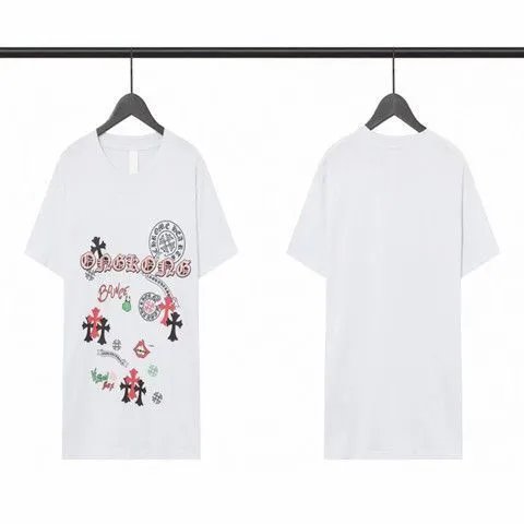 Cross and Mantra Print Cotton T-Shirt photo 4