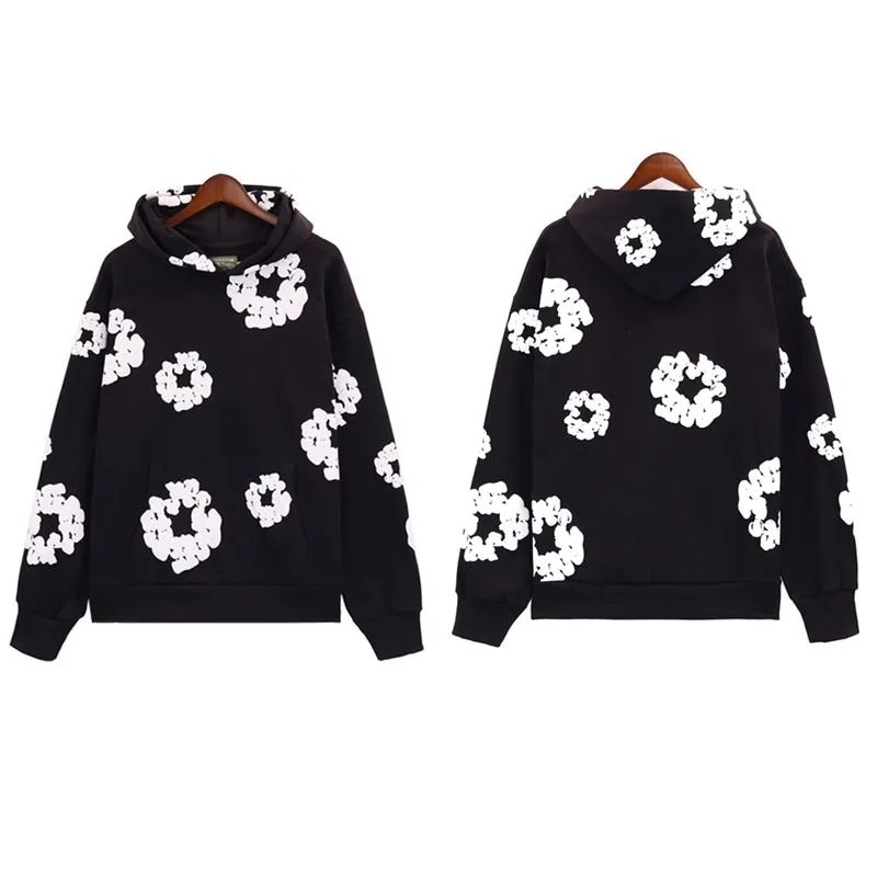 Embossed Fleece-Lined Hoodie photo 2
