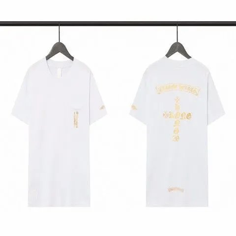 Cross and Mantra Print Cotton T-Shirt photo 2
