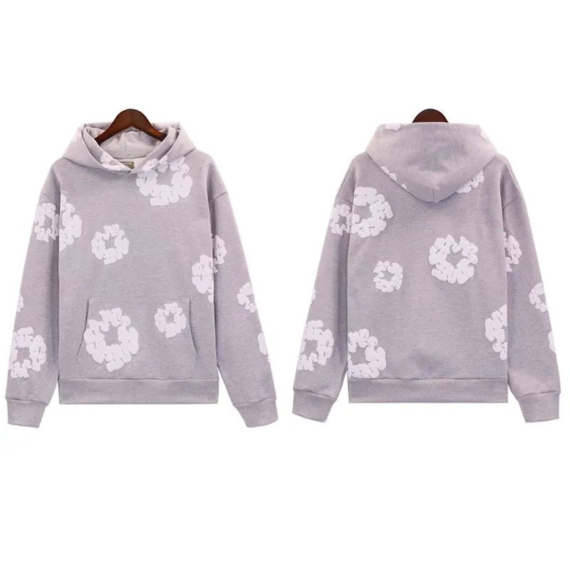 Embossed Fleece-Lined Hoodie photo 6