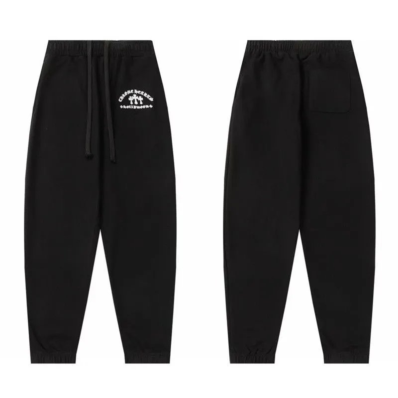 Embroidered Cotton Joggers photo 4