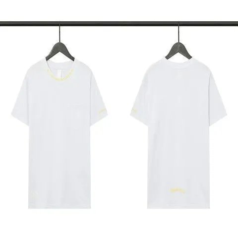 Cross and Mantra Print Cotton T-Shirt photo 8