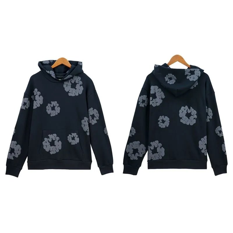Embossed Fleece-Lined Hoodie photo 3