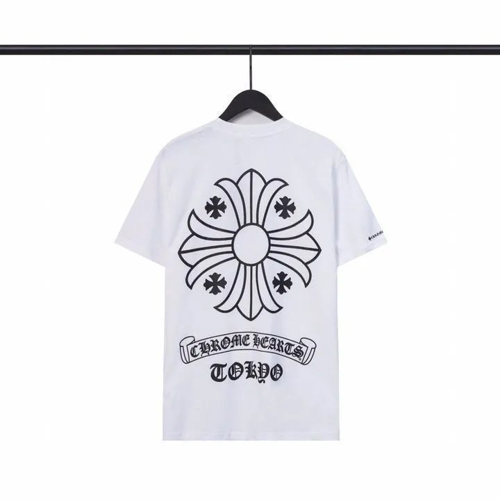 Cross Letter Print T-Shirt photo 5