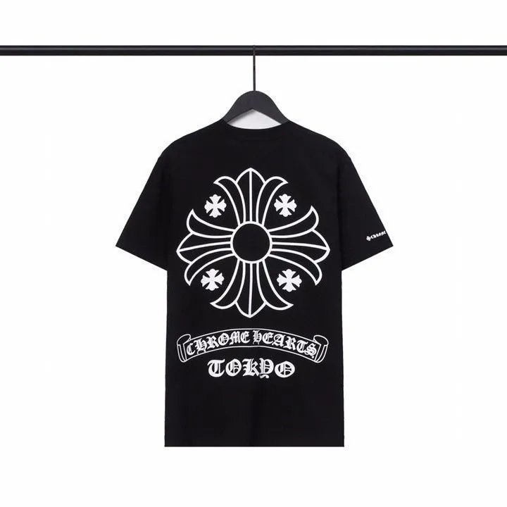Cross Letter Print T-Shirt photo 4
