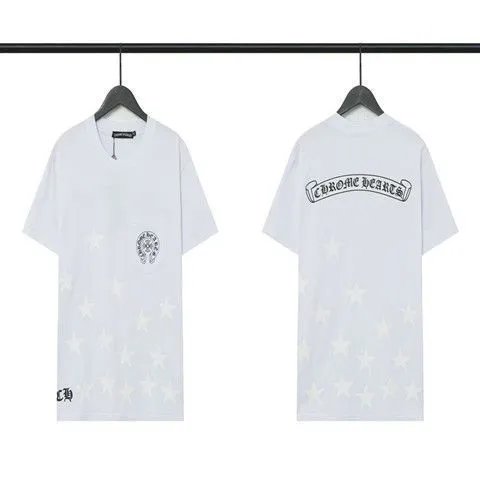 Cross and Mantra Print Cotton T-Shirt photo 6
