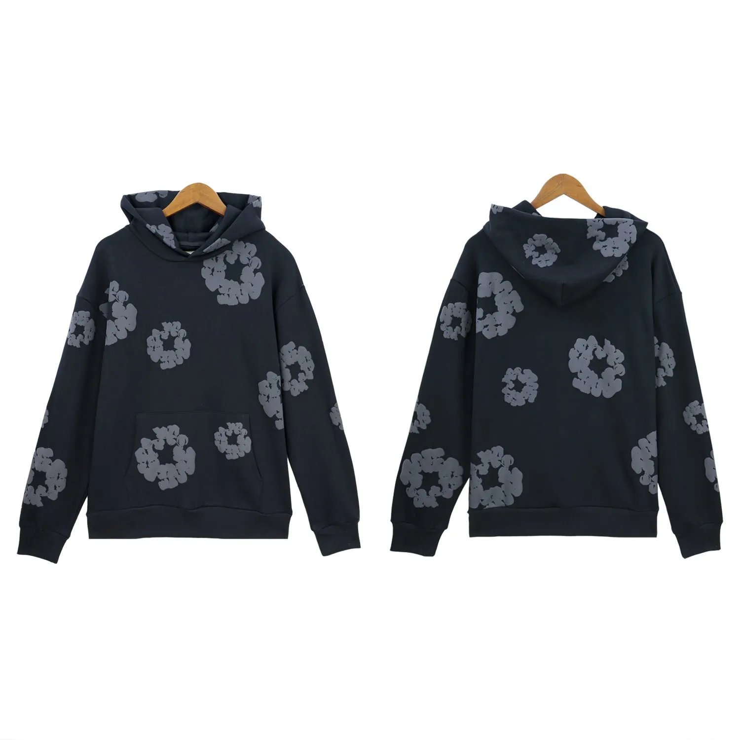 Cotton Hooded Hoodie and Sweatpants Set photo 6