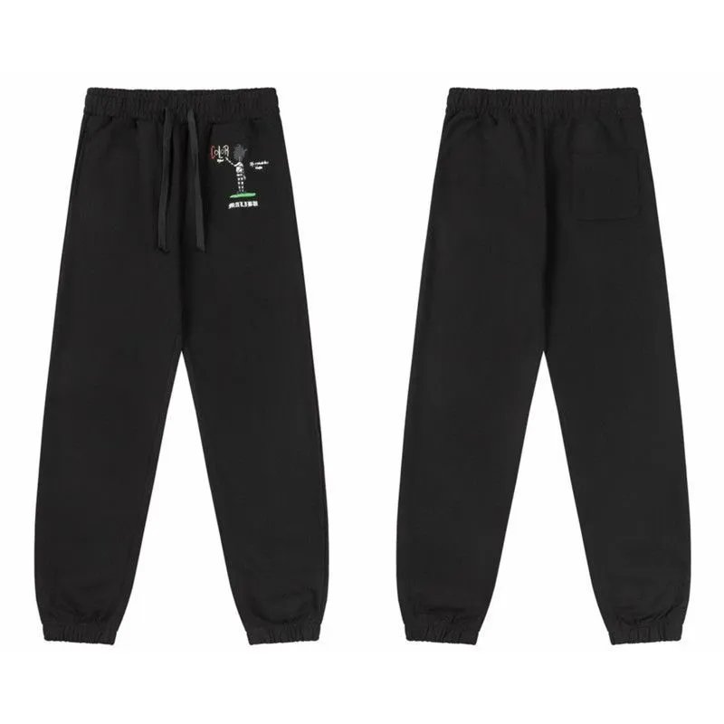 Embroidered Cotton Joggers photo 7