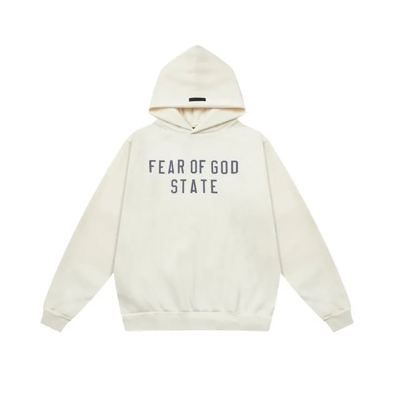 STATE Letter Drawstring Hoodie photo 2