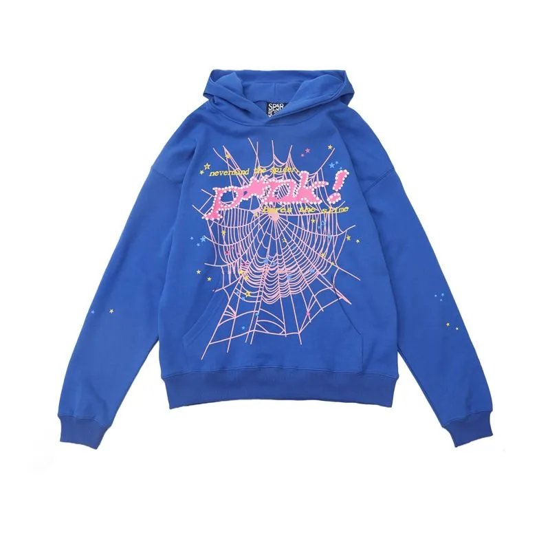 Spider Web Print Hoodie photo 4