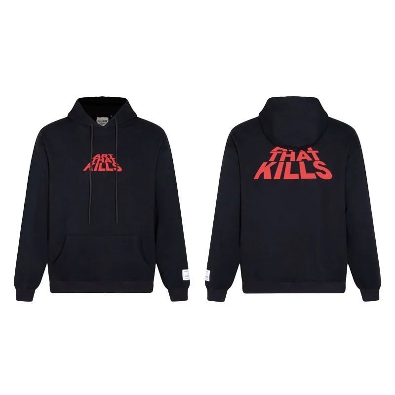 Letter Logo Print Hoodie photo 3