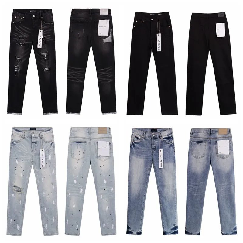 Distressed Splatter Denim Jeans photo 6
