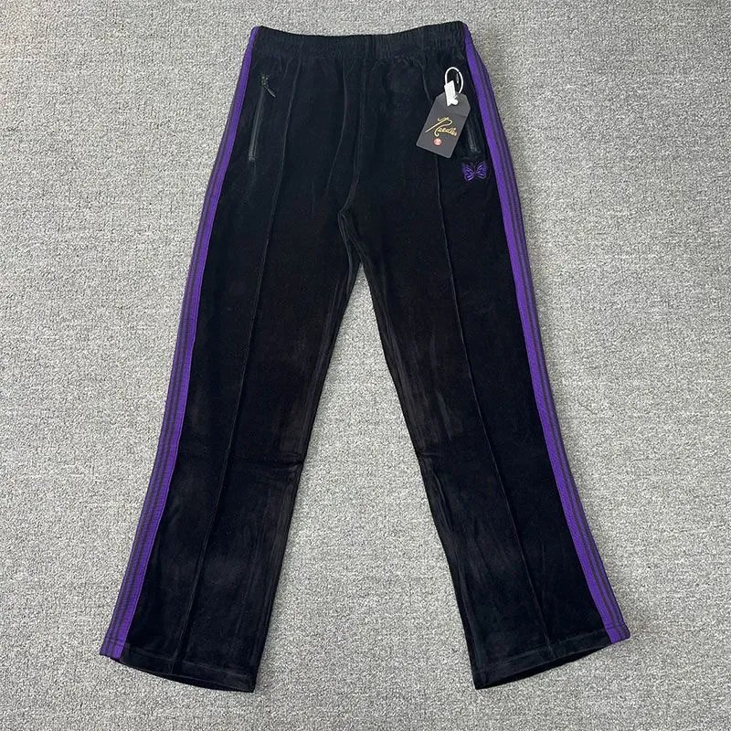 Velvet Ribbon Contrast Joggers photo 2