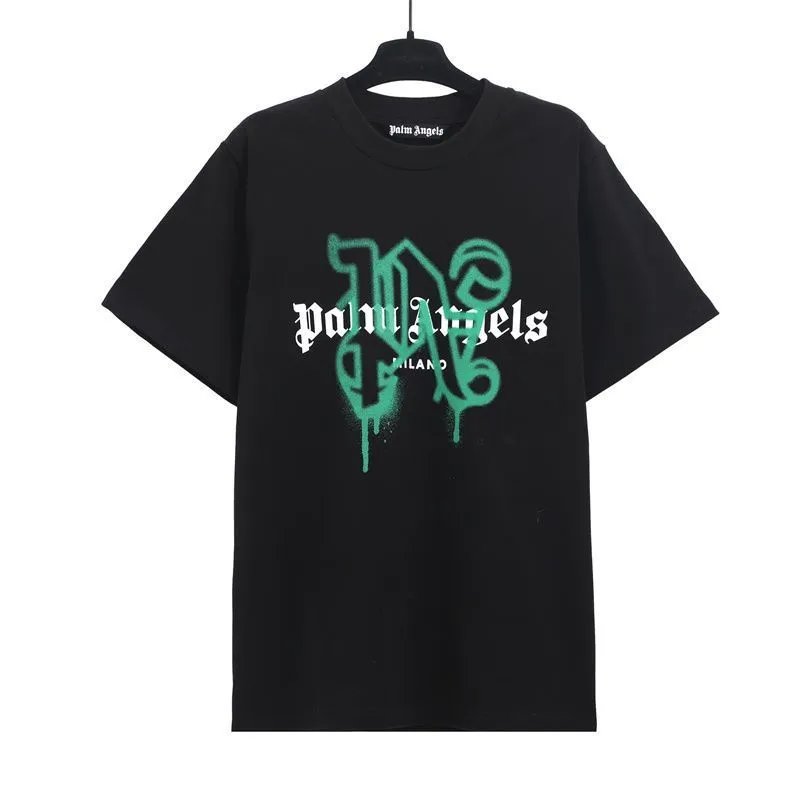 Graffiti Letter Print T-Shirt photo 5