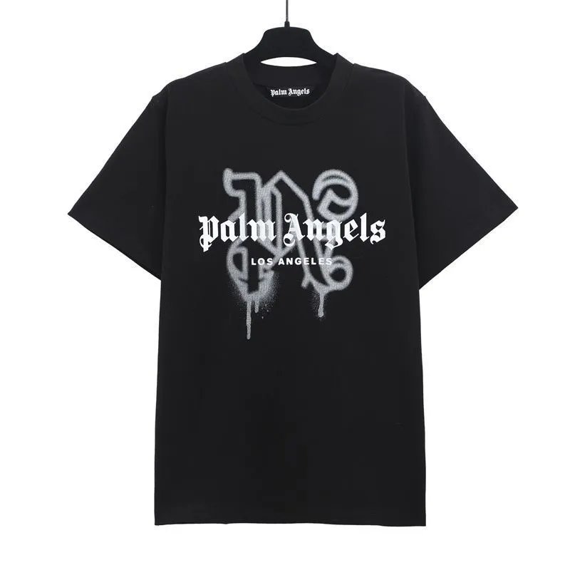 Graffiti Letter Print T-Shirt photo 3