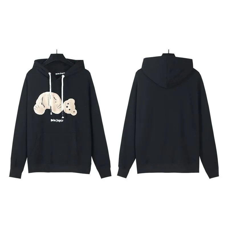 Angles Bear Towel Embroidery Hoodie photo 2