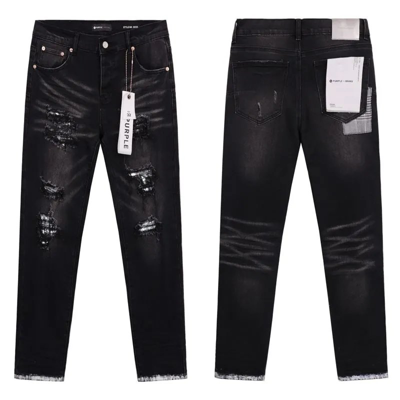 Distressed Splatter Denim Jeans photo 8