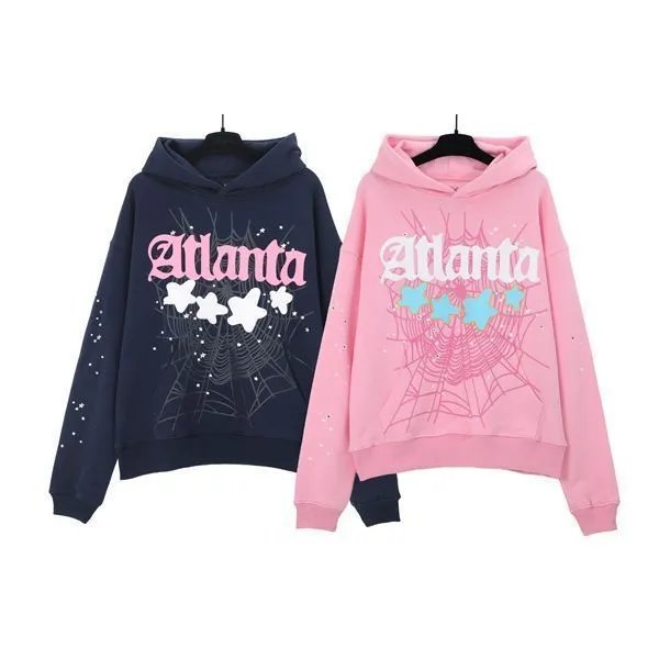 Spider Web Foam Print Hoodie photo 6